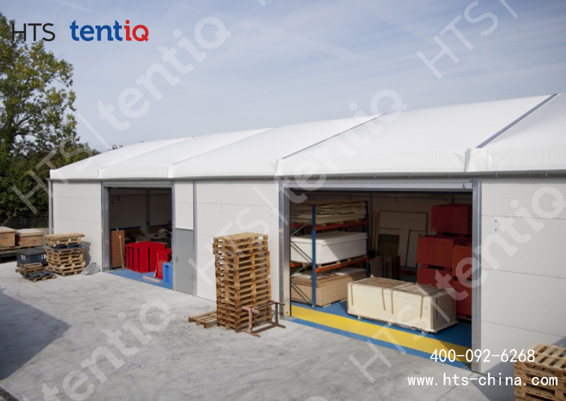 倉(cāng)儲(chǔ)用篷房幫助各大企業(yè)節(jié)約了時(shí)間成本，提高了效率
