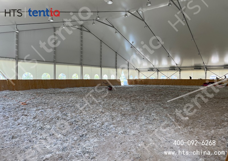 把游泳館篷房改造成馬術(shù)館篷房，難不難？