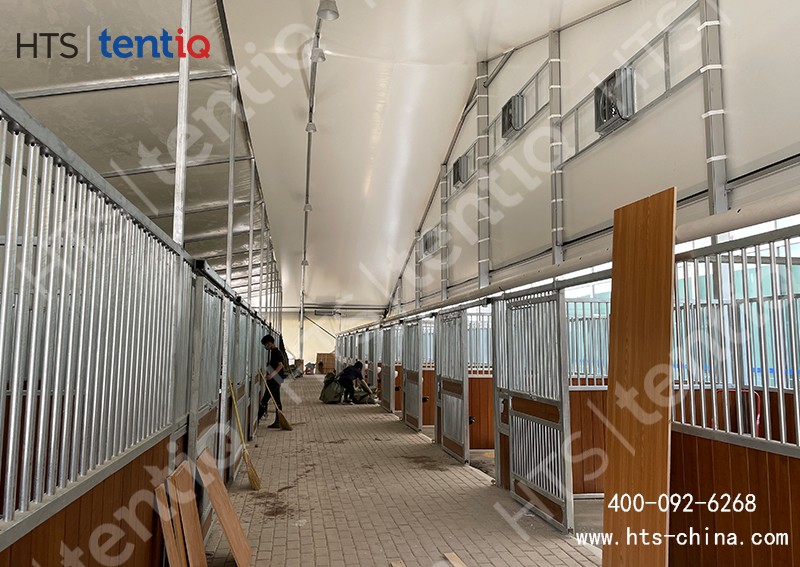 把游泳館篷房改造成馬術(shù)館篷房，難不難？