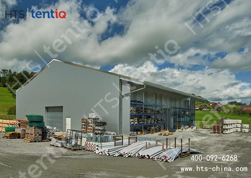 大型倉庫篷房能夠節(jié)省大量的時間和費用，及時解決企業(yè)的使用需求