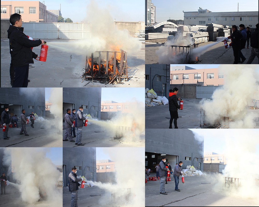 新年初始保安全，華燁篷房全體員工上好“開工第一課”