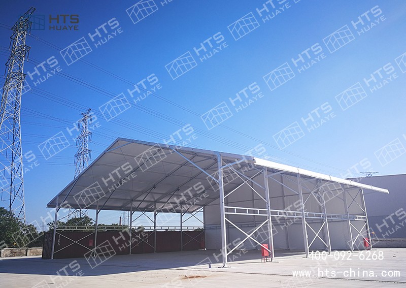 為什么制造業(yè)都在選擇室外臨時倉儲篷房當(dāng)做倉庫和車間呢？