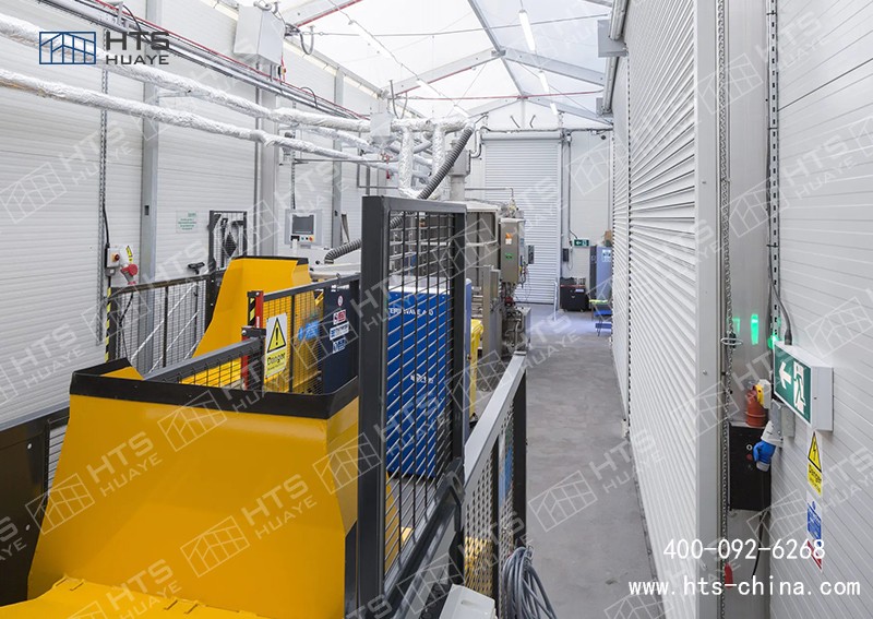 鋁合金倉庫大棚安全穩(wěn)固，滿足企業(yè)使用需求