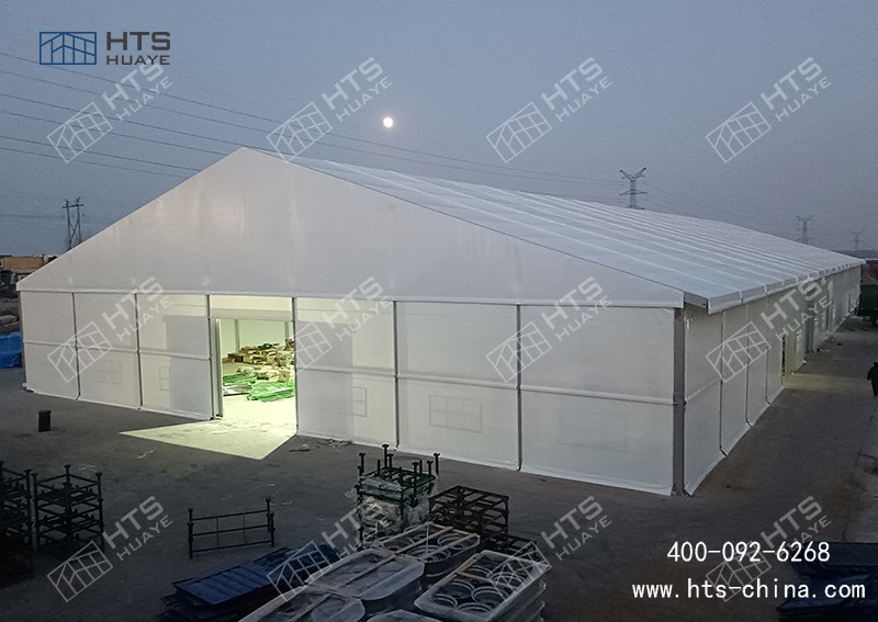 超3000平方米的工廠可拆卸篷房，真實案例分享