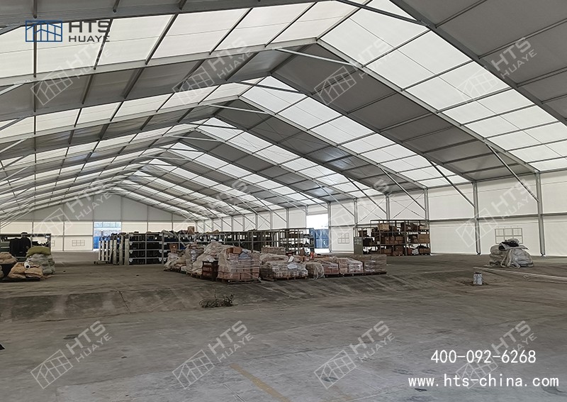 超3000平方米的工廠可拆卸篷房，真實案例分享