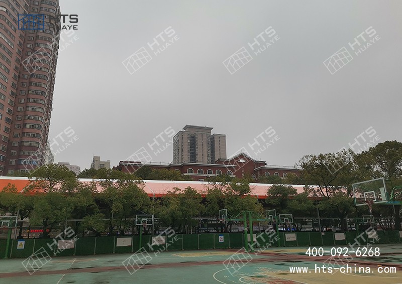 在湖南地區(qū)做的快速裝配式籃球場(chǎng)案例，保證看完讓您心動(dòng)