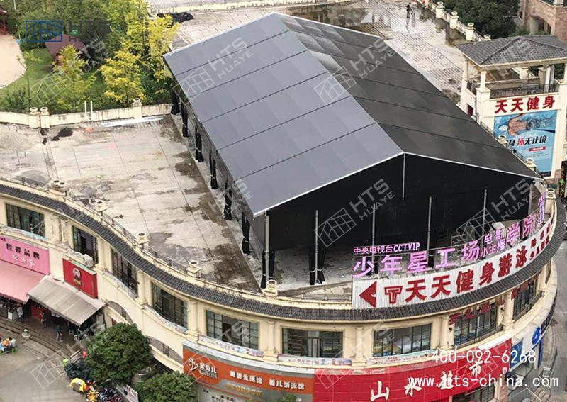 多座樓頂蓬房籃球場(chǎng)項(xiàng)目分享，盤活城市閑置空地