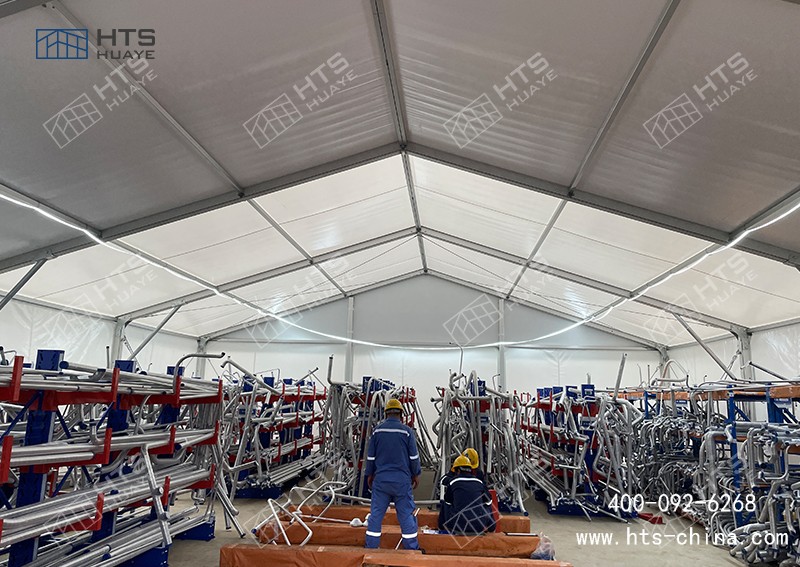 倉(cāng)儲(chǔ)大棚有效降低倉(cāng)儲(chǔ)物流企業(yè)的投資風(fēng)險(xiǎn)，緩解資金壓力