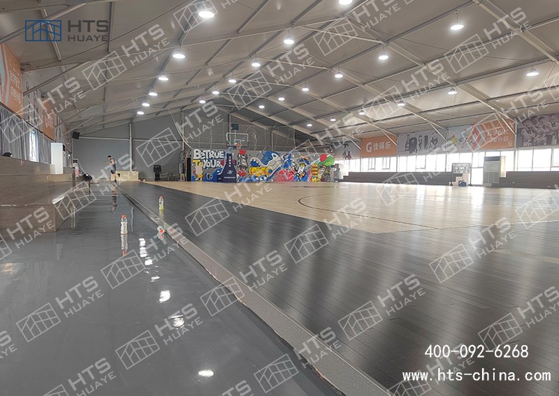 戶外篷房籃球館直接把閑置空地發(fā)展成熱土，喚醒城市沉睡資產(chǎn)