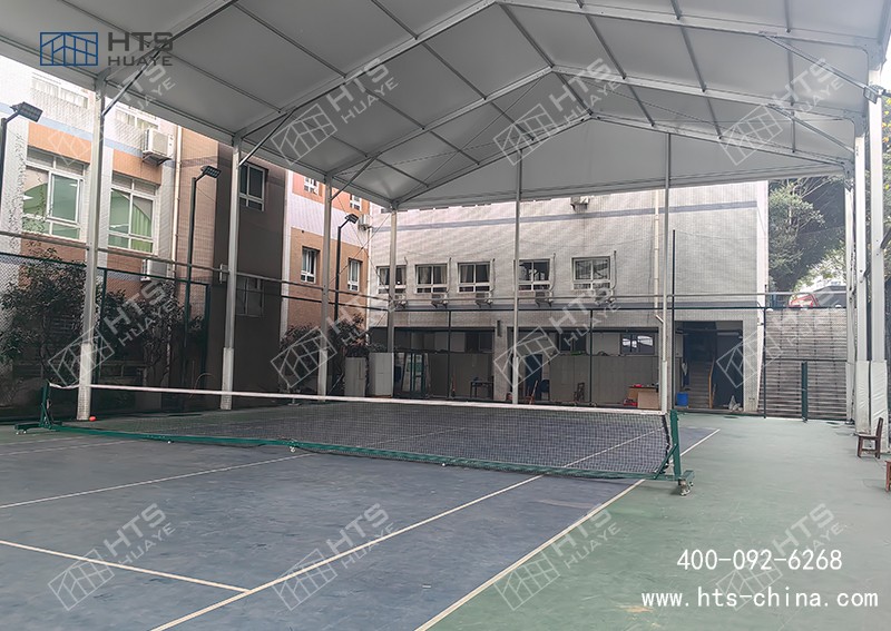 網(wǎng)球館篷房新標(biāo)地，開(kāi)啟校園網(wǎng)球運(yùn)動(dòng)的全新篇章