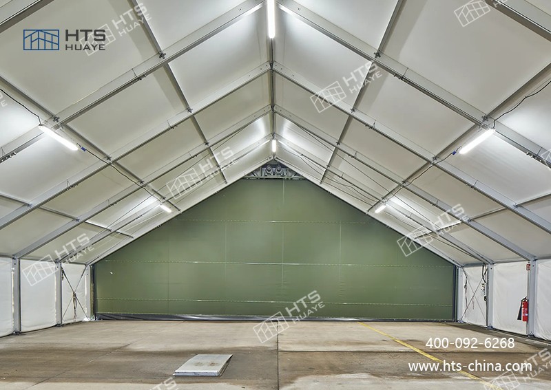 飛機機庫篷房可按需搭建合適規(guī)模的機庫，避免空間閑置