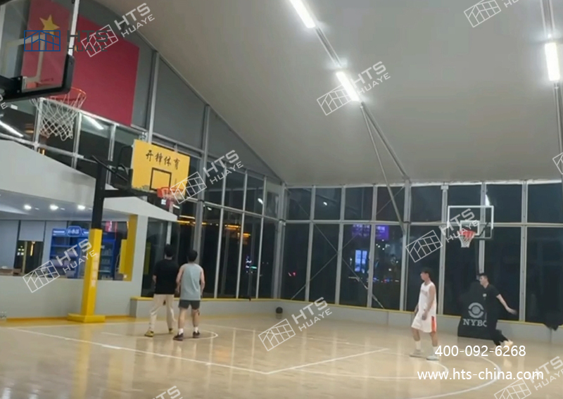 河南開封新增一座籃球館篷房，打造運動新地標(biāo)