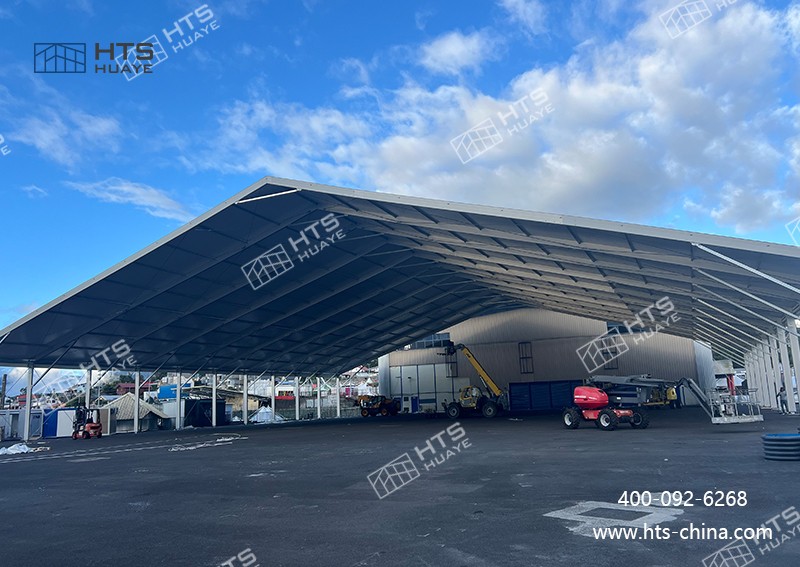 在非洲的展會(huì)活動(dòng)中，這座鋁合金篷房篷房將發(fā)揮重要作用