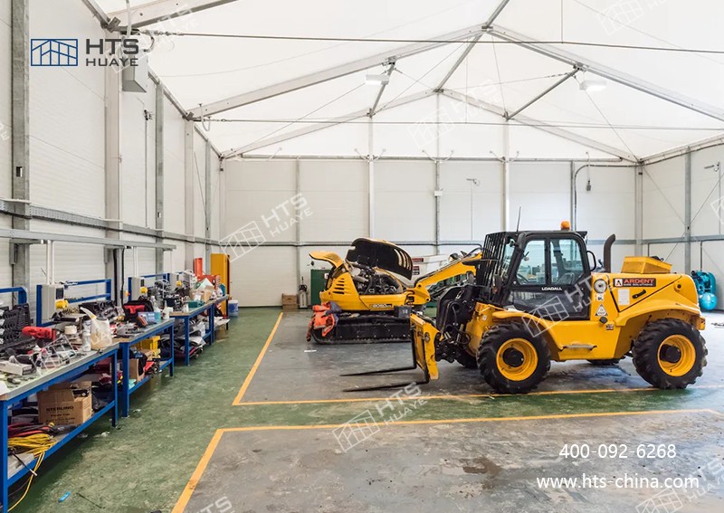 全鋁合金篷房能用作倉(cāng)庫(kù)嗎？拆卸方便嗎