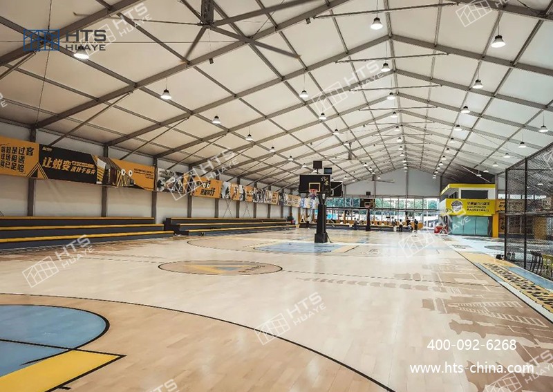 裝配式篷房籃球館可提升體育場地效能，助力全民健康與城市發(fā)展