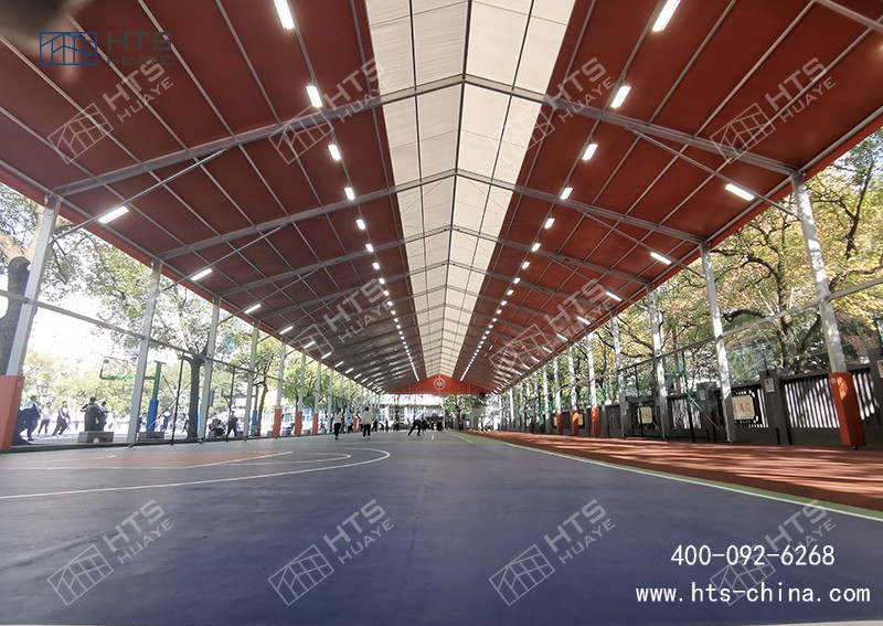 裝配式篷房籃球館可提升體育場地效能，助力全民健康與城市發(fā)展