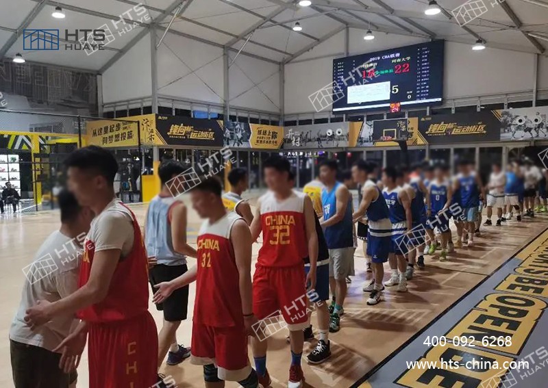 運動篷房為全民健身活動提供了靈活、便捷的場地解決方案