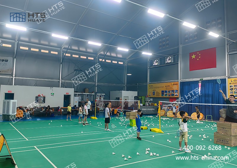 量身打造高品質(zhì)羽毛球場地大棚，滿足各類運動場地需求