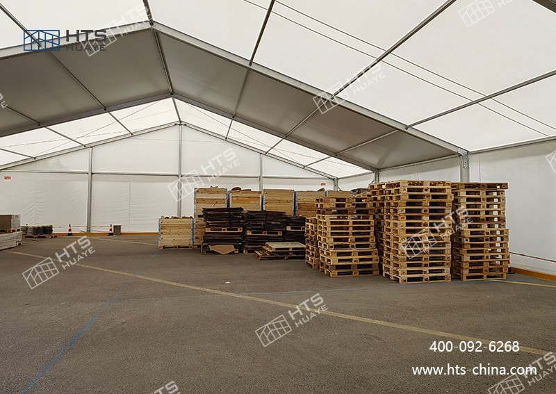 成功打造一座鋁合金倉(cāng)庫(kù)篷房，有效滿(mǎn)足了宜家精密部件臨時(shí)倉(cāng)儲(chǔ)的迫切需求