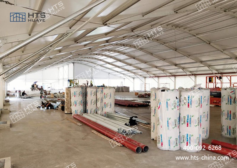 臨時裝配式鋁合金篷房建筑成為眾多企業(yè)在倉儲空間選擇上的新寵