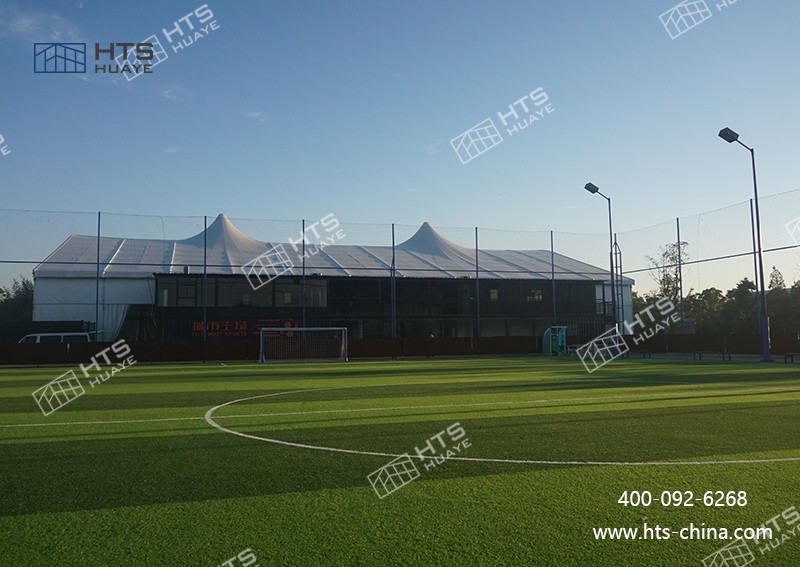 “蘇超” 火爆出圈，篷房足球館咨詢升溫