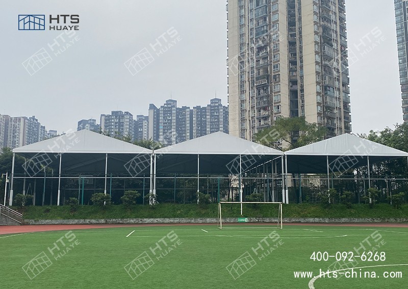 資金有限？小規(guī)格體育篷房場(chǎng)館為學(xué)校球館建設(shè)破局