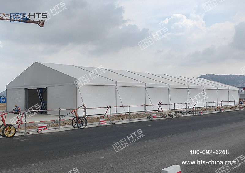 為核電行業(yè)提供的第6座倉(cāng)儲(chǔ)篷房，事實(shí)證明“好產(chǎn)品自帶說(shuō)服力”