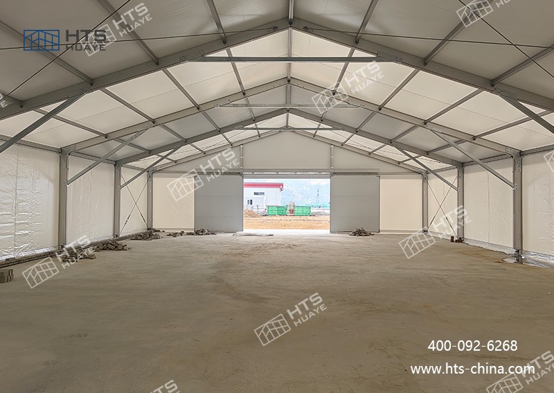 為核電行業(yè)提供的第6座倉(cāng)儲(chǔ)篷房，事實(shí)證明“好產(chǎn)品自帶說(shuō)服力”