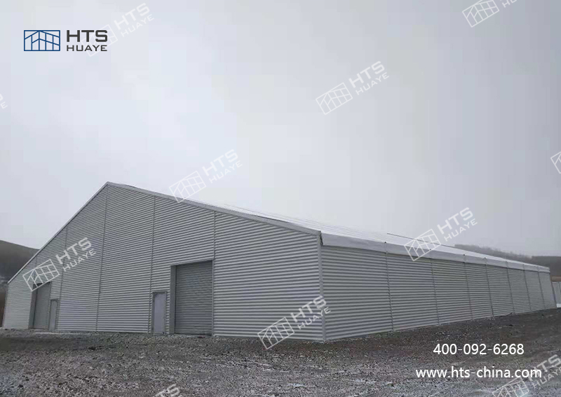 抗 13 級臺(tái)風(fēng)！這款工業(yè)鋁合金倉儲(chǔ)篷房，解鎖企業(yè)臨時(shí)空間新方案