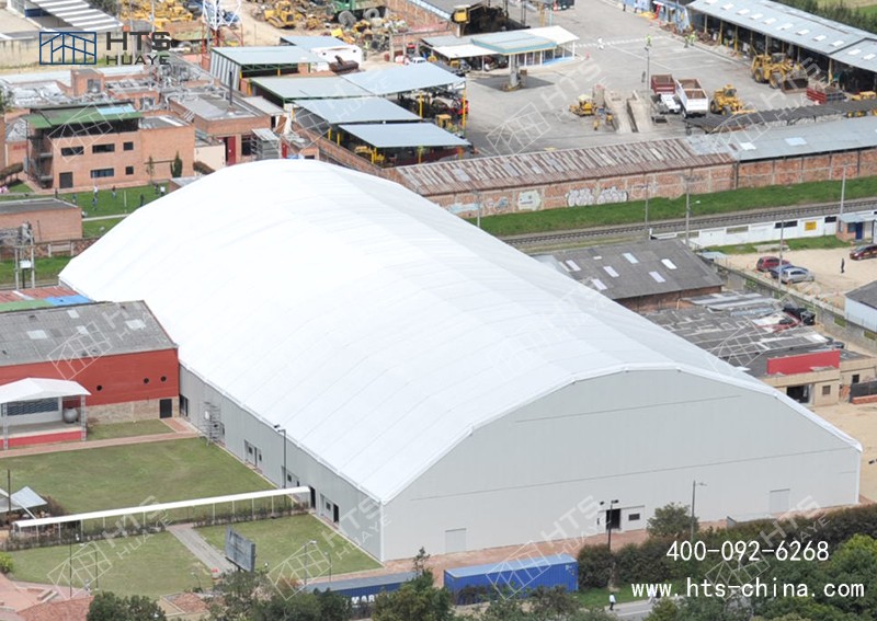 華燁海特斯助力哥倫比亞！4560㎡Polygon 篷房 20 余天高效交付