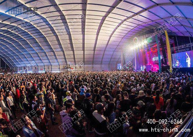 華燁海特斯助力哥倫比亞！4560㎡Polygon 篷房 20 余天高效交付