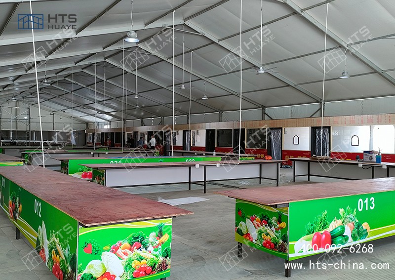 鋁合金菜市場篷房成為民生工程與企業(yè)運營的優(yōu)選方案