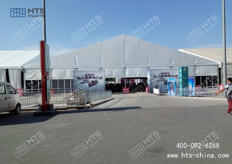 當(dāng)展會(huì)規(guī)模突破上限，展覽篷房成為最優(yōu)解